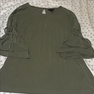 Army Green Blouse